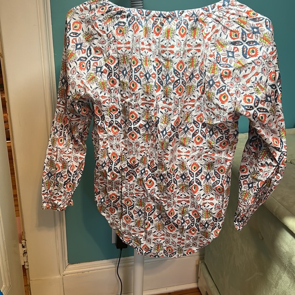 Roller Rabbit boho peasant blouse xs - Picture 5 of 5